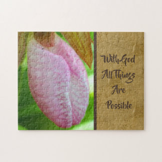 Puzzle Con Dios todas las cosas posibles Inspiradoras