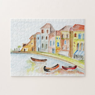 Puzzle Concepto de Venecia