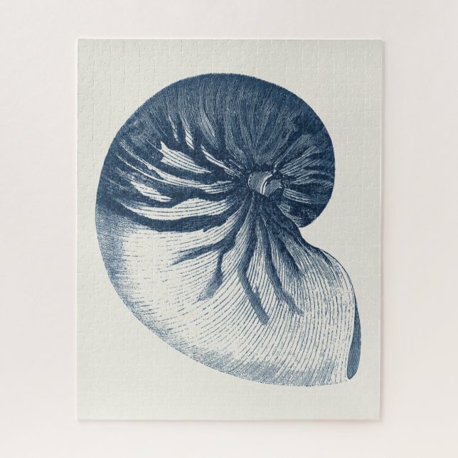 Puzzle Concha de ojos de índigo tiburón (Vertical)