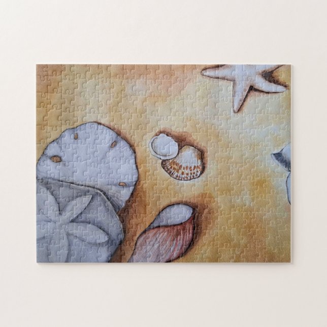 Puzzle Conchas arenosas  (Horizontal)