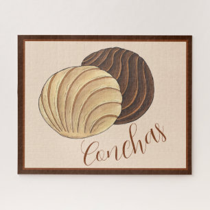 Puzzle Conchas Mexicanas Pan Dulce Sweet Bread Panadería