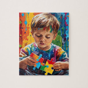 Puzzle Conciencia sobre el autismo