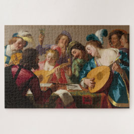 Puzzle Concierto de Gerrit van Honthorst 1623