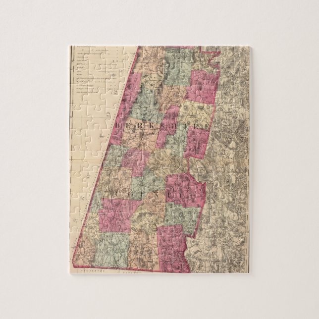 Puzzle Condado de Berkshire (Vertical)