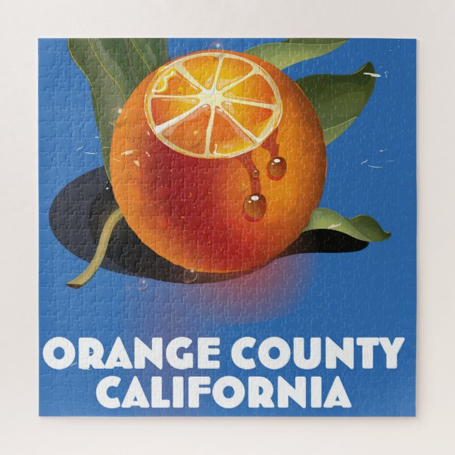 Puzzle Condado de Orange California (Vertical)