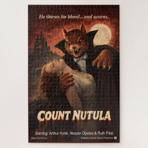 Puzzle Conde Nutula Parodia Retro de Película