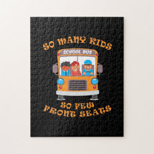 Puzzle Conductor De Autobuses Tantos Niños Tan Pocos Asie
