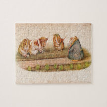 Conejillos de Indias que tienden el jardín