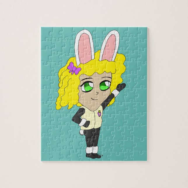 Puzzle conejita chibi (Vertical)