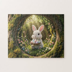 Puzzle Conejito de Pascua adorable