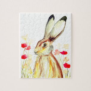 Puzzle Conejo Bunny Liebre Pascua Animal Fauna Lindo
