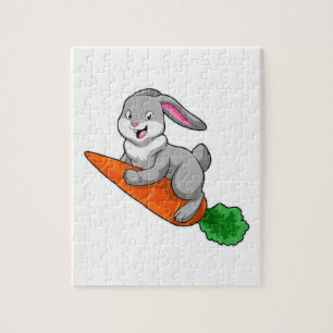 Puzzle Conejo con zanja