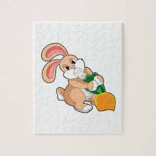 Puzzle Conejo con zanja