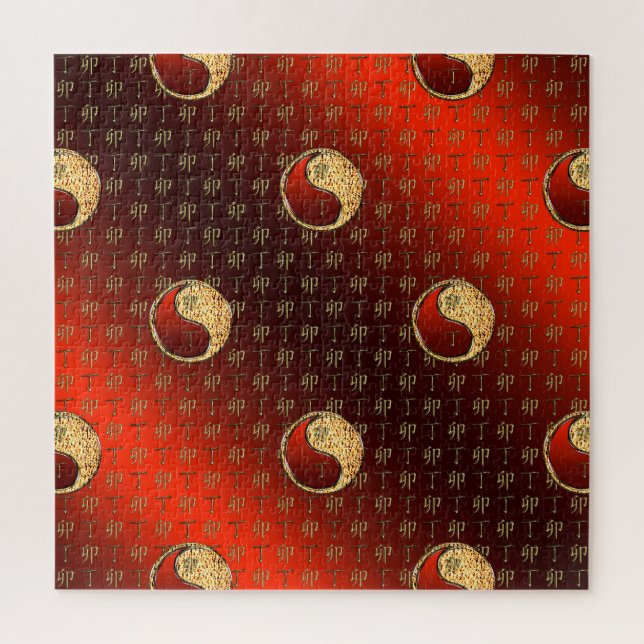 Puzzle Conejo de Fuego (Vertical)