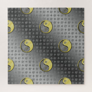 Puzzle Conejo de Metal