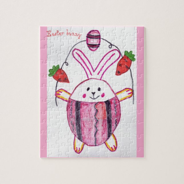 Puzzle Conejo de Pascua (Vertical)