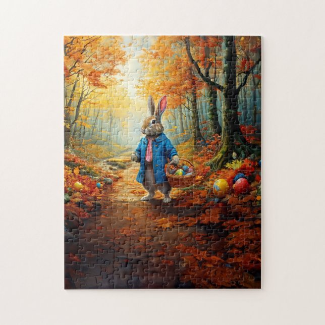 Puzzle Conejo de Pascua (Vertical)