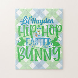 Puzzle Conejo de Pascua personalizado AÑADIR NOMBRE Lil H