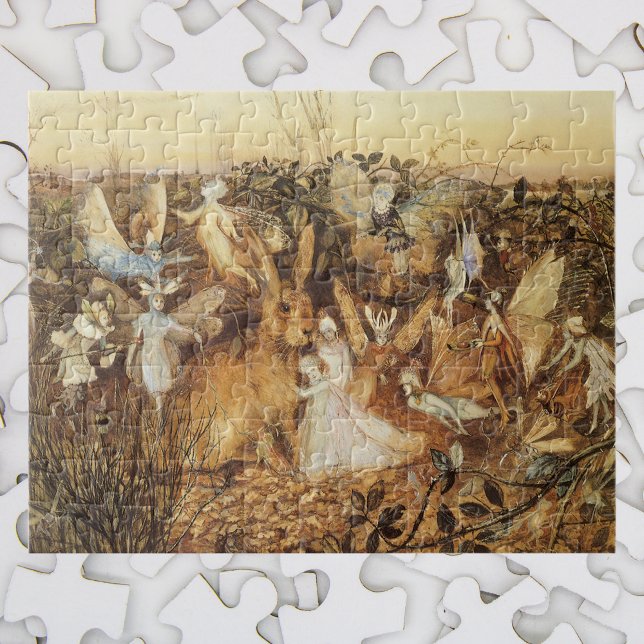 Puzzle Conejo entre las hadas, cuentos de hadas veneciana (Subido por el creador)