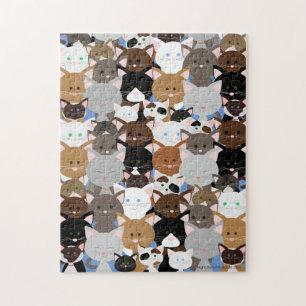 Puzzle Conferencia de Gato Kitty