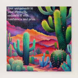 Puzzle Confianza en el Desierto Inspirador