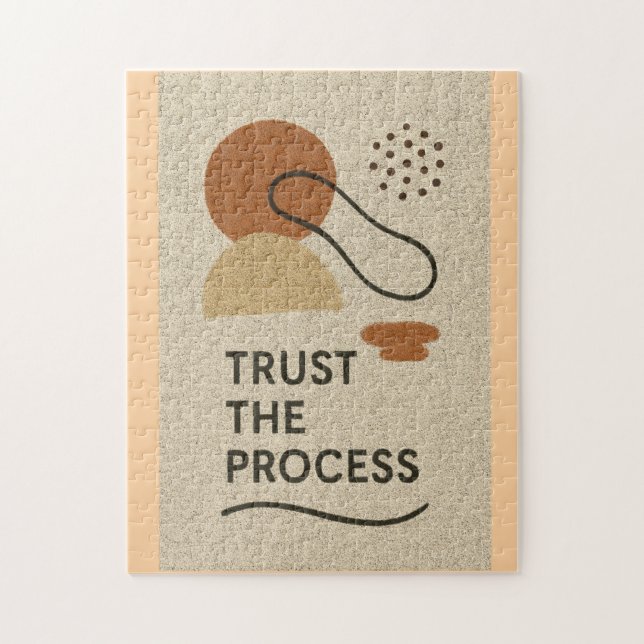 Puzzle Confiar en el proceso (Vertical)