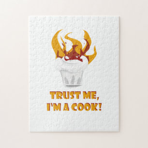 Puzzle ¡Confíe en que yo es cocinero!