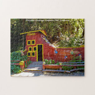 Puzzle Confusion Hill  California. Felicitaciones de Navi