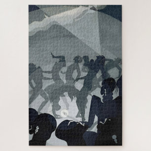 Puzzle Congo – 1928 Arte de Aaron Douglas