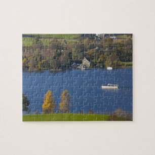 Puzzle Coniston Water, Distrito de los Lagos, Cumbria, In