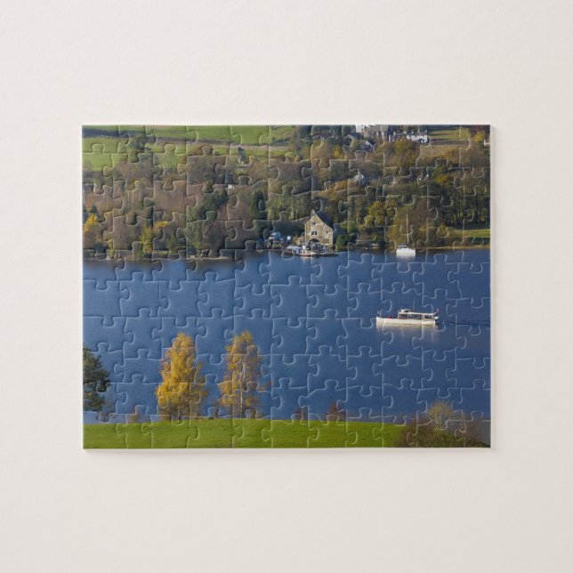 Puzzle Coniston Water, Distrito de los Lagos, Cumbria, In (Horizontal)
