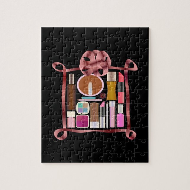 Puzzle Conjunto de cosméticos (Vertical)
