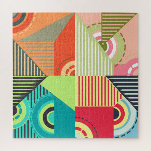 Puzzle Conjunto de ornamentos: Elementos de diseño de fon