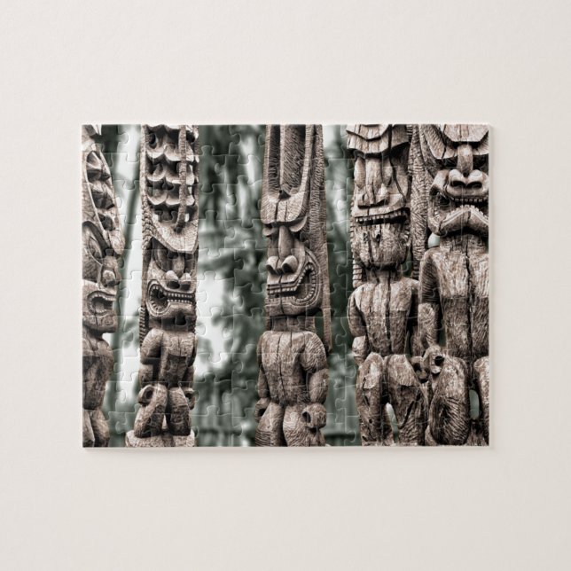 Puzzle Consejo Tribal Tiki (Horizontal)