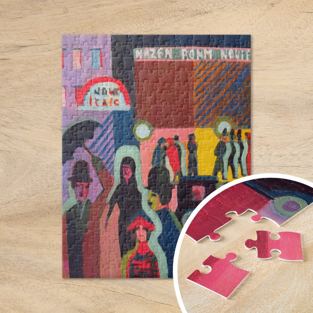 Puzzle Conservar bajo la lluvia | Ernst Ludwig Kirchner (Subido por el creador)