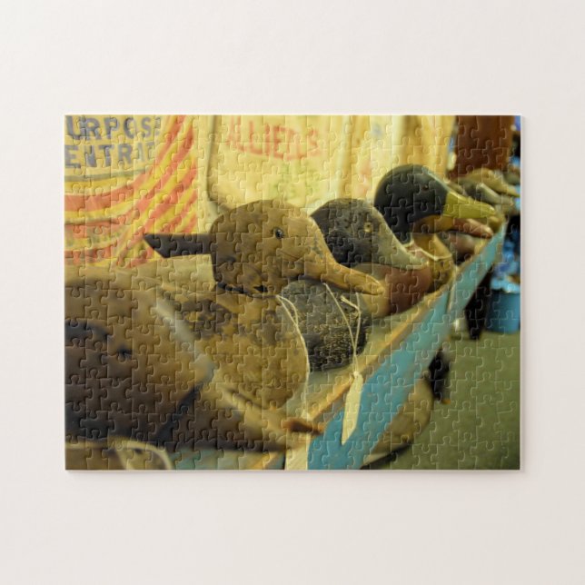 Puzzle Consigue tus patos en una fila - 11x14 - 252 pcs. (Horizontal)