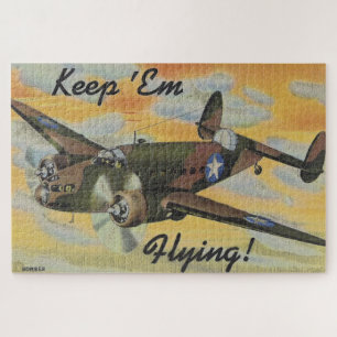 Puzzle Consolidated B-24 Liberator Segunda Guerra Mundial