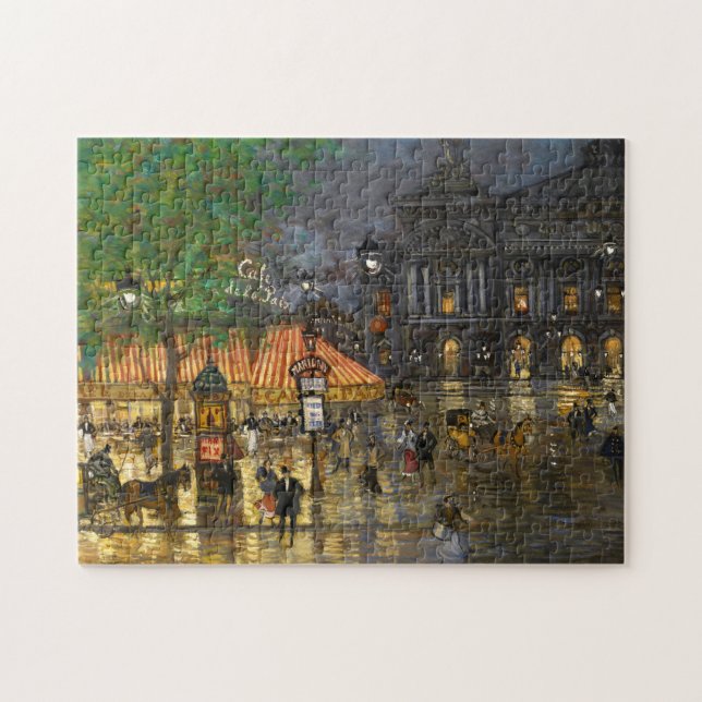 Puzzle Constantino Korovin: Gran ópera, París (Horizontal)