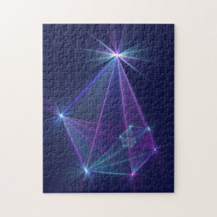 Puzzle Constelación, Arte fractal de fantasía abstracta