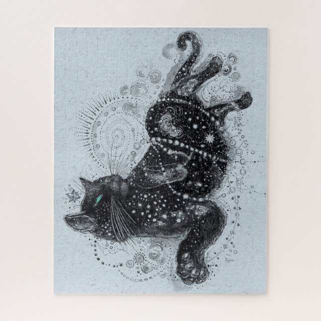 Puzzle Constellation Kitty (Vertical)
