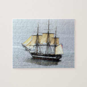 Puzzle Constitución de USS en la máscara completa