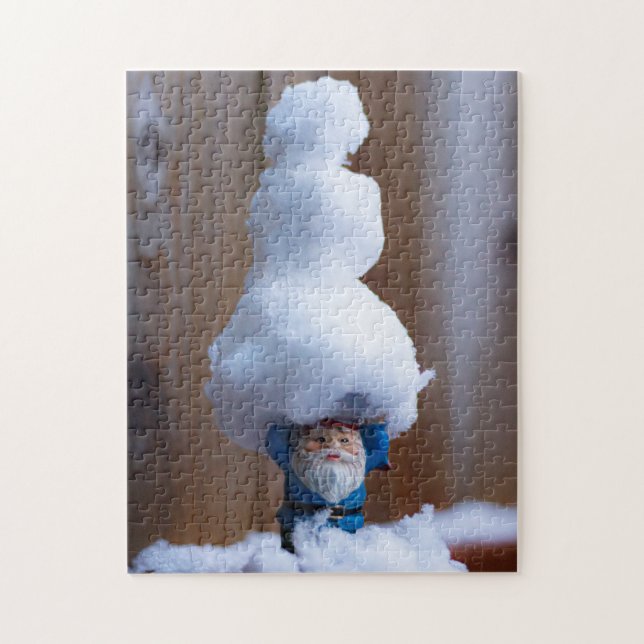 Puzzle Construyó un Snowman V (Vertical)