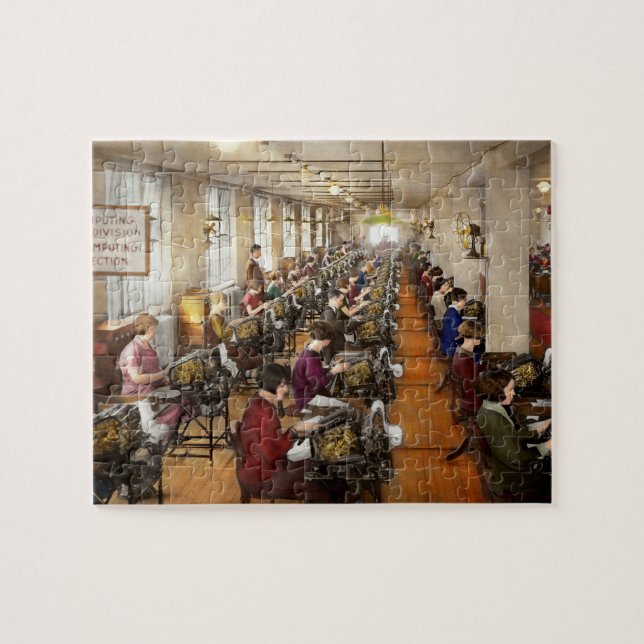 Puzzle Contable - la división 1924 de la enumeración (Horizontal)