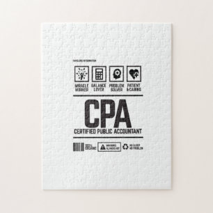 Puzzle contador público certificado-CPA