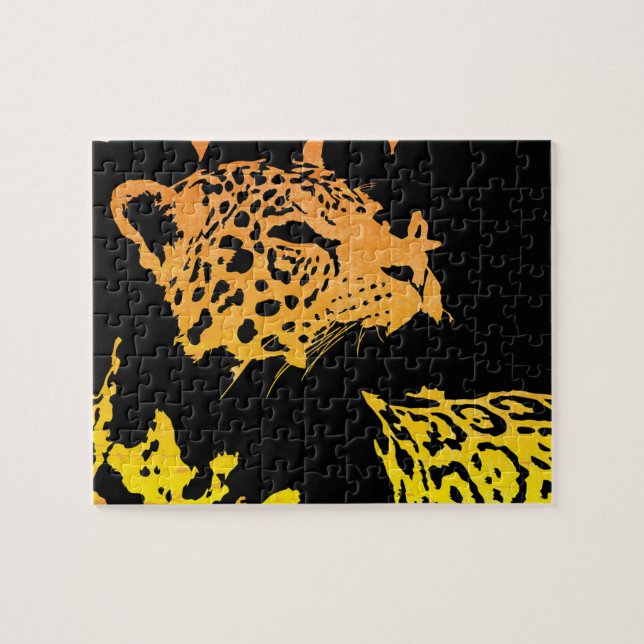 Puzzle Contemporáneo de Jaguar (Horizontal)