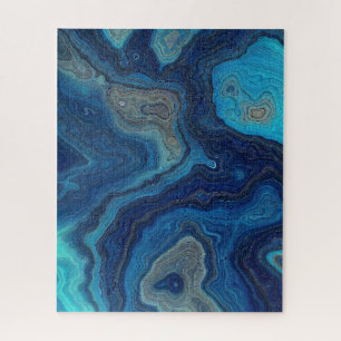 Puzzle “Contornos Pelágicos” – Un paisaje marino abstract