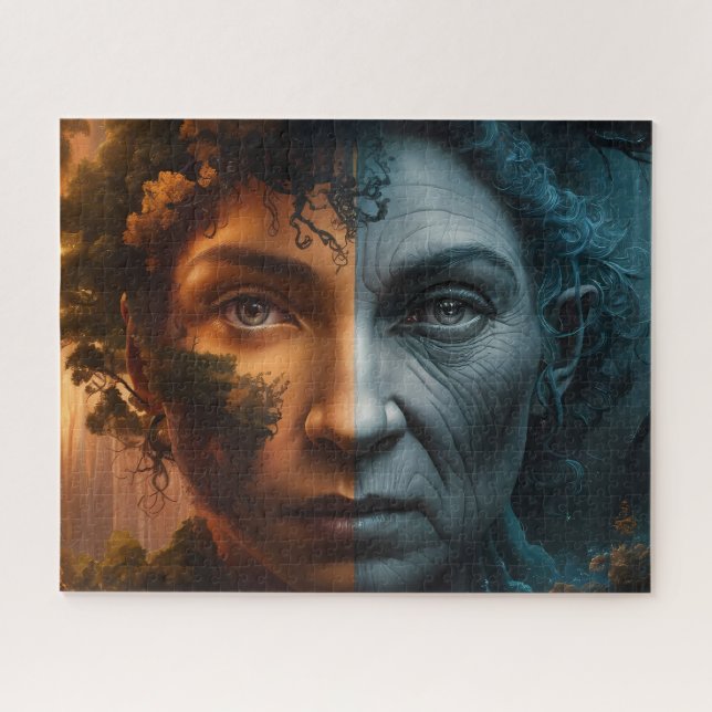 Puzzle Contraste Eterno: Donde la juventud se encuentra c (Horizontal)