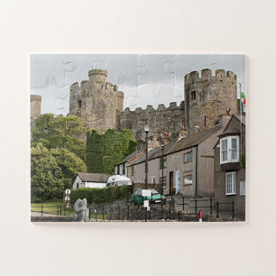 Puzzle Conwy Castle, Gales, Reino Unido
