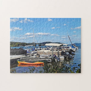 Puzzle Cooperstown NY - Marina En Lake Front Park