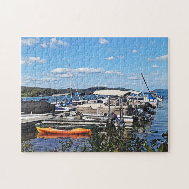 Puzzle Cooperstown NY - Marina En Lake Front Park (Horizontal)